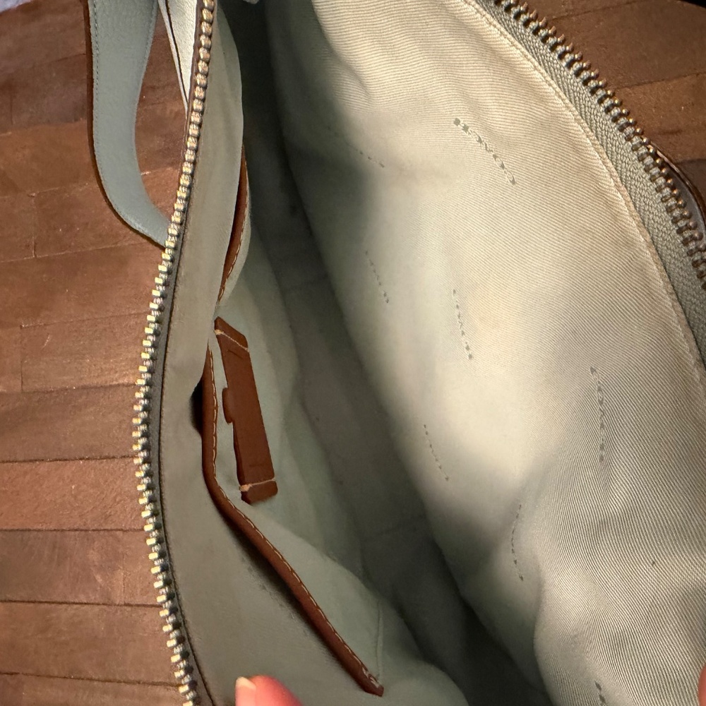 Coach Light Blue Crossbody Bag - Picture 4 of 7